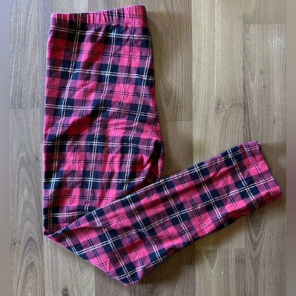 Arizona brand Tartan leggings sz 14.5-16.5 - Picture 1 of 4